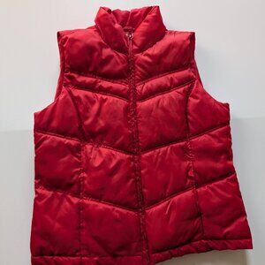 Merona Red Puffer Vest